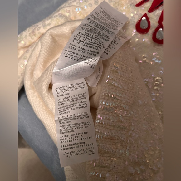 Gucci Ivory Sequin Embellished Knit - Picture 8 of 8